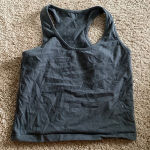 Gray tank top
